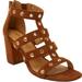 Extra Wide Width Women's The Giada Sandal by Comfortview in Cognac (Size 9 1/2 WW)