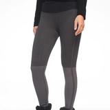 Athleta Pants & Jumpsuits | Athleta Flurry Colorblock Base Layer Tights Size S | Color: Black/Gray | Size: S