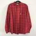 Columbia Shirts | Columbia Mens Xl Red Plaid Check Button Down Shirt | Color: Red | Size: Xl