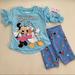 Disney Matching Sets | Disney Minnie Mouse Cute Shorts Set 2128 | Color: White/Silver | Size: Various