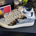 Coach Shoes | Coach Shooting Stars Sequin Fashion Sneaker, New Size 11 $395 Msrp | Color: Gray/Silver | Size: 11