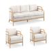 Bryant Tailored Furniture Covers - 3 pc. Sofa Set, Sand - Frontgate