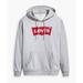 Levi's Men's T3 Graphic Hoodie (Size M) Heather Grey, Cotton,Polyester