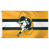 WinCraft Green Bay Packers 3' x 5' Historic Logo One-Sided Flag