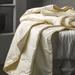 Togas Selena Light Summer Down Alternative Comforter Silk/Satin in White | 83 H x 79 W x 3 D in | Wayfair 55.33.91.0012