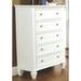 Alcott Hill® Bohanan 5 Drawer Chest Wood in Yellow | 53.5 H x 36.25 W in | Wayfair 588333FC763246E9BA59ED3FC2A97C19