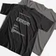 COl'hyMIND-T-shirt à manches courtes pour hommes 100% coton décontracté col rond imprimé