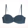 Soutien-Gorge Push Up Rembourré Demi-Bonnet Optique Sous-Vêtements Sans Couture pour Petite