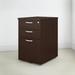 Bush Business Furniture Office in an Hour 3-Drawer Mobile Vertical Filing Cabinet Wood in Brown | 25 H x 16 W x 20 D in | Wayfair WC36853-03K