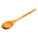 Beldi Nest Handcrafted Olive Wood Cooking Spoon Wood in Brown | Wayfair BN-RNDSPN-12-30