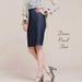 J. Crew Skirts | J Crew Denim Pencil Skirt, Back Zip Casual Friday | Color: Blue | Size: 0