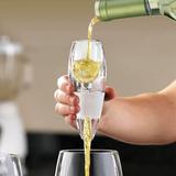 Vinturi Red Wine Aerator/Pourer w/ No-Drip Base, Acrylic Acrylic in White | 6.1 H x 2.2 W x 2.5 D in | Wayfair V1020