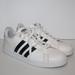 Adidas Shoes | Mens Classic Adidas Advantage Sneakers Shoes Worn 1x | Color: Black/White | Size: 9.5