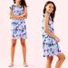 Lilly Pulitzer Dresses | Lilly Pulietzer Luella Sleeveless Shift Dress Xs | Color: Blue/Pink | Size: Xs