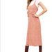 Free People Dresses | Free People Lorelei Daisy Tieback Midi Sundress | Color: Red | Size: M