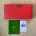 Kate Spade Bags | Kate Spade Saffiano Newberry Lane Stacy Wallet | Color: Gold/Red | Size: Os