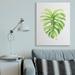Bay Isle Home™ Monstera Leaf Tropical Plant by Melissa Hyatt LLC - Graphic Art on Canvas in White | 48 H x 36 W x 1.5 D in | Wayfair