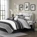 Lark Manor™ Gabar Striped 7 Piece Comforter Set Polyester/Polyfill/Microfiber in Gray | Queen Comforter + 6 Additional Pieces | Wayfair