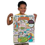 The Holiday Aisle® Color Your Own. ?All About Holy Week Posters - Craft Kits - 30 Pieces | 1 H x 10.7 W x 17.25 D in | Wayfair