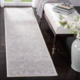 Gray/White 27 x 0.31 in Area Rug - Calidia Power Loom Light Gray/Cream Rug Laurel Foundry Modern Farmhouse® | 27 W x 0.31 D in | Wayfair