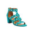 Extra Wide Width Women's The Giada Sandal by Comfortview in Turq Jewel (Size 7 WW)