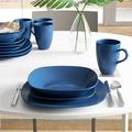 ColorUs China Aglaia 16 Piece Dinnerware Set, Service for 4 Porcelain/Ceramic in Brown | Wayfair 312012