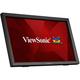 Viewsonic TD2223 54,6 cm (22 Zoll) Touch Monitor (Full-HD, HDMI, USB, 10 Punkt Multitouch, integrierter Ständer, Lautsprecher, 4 Jahre Austauschservice) Schwarz