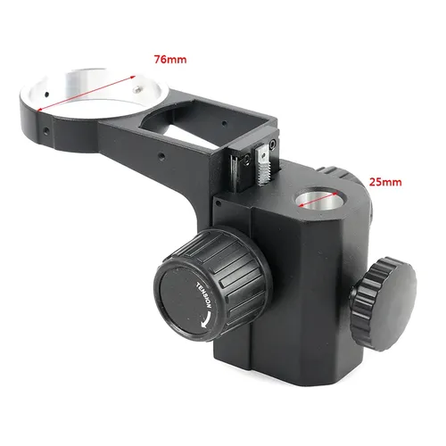 Support de tête de Microscope de 76mm de diamètre, support de Microscope à Zoom stéréo, bras de mise