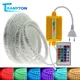 1 M-15 M 5050 Led bande ca 220V RGB Flexible bande ruban Led bande étanche lumière avec 24key IR à