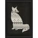 Bungalow Rose 'Fox' Framed Graphic Art Print Paper in Black | 17.13 H x 12.63 W x 1.125 D in | Wayfair BGRS6454 44550675