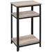 17 Stories End Table w/ Storage Wood in Gray | 29.5 H x 17.5 W x 14 D in | Wayfair 2CCAE8085C064FFEA7296FE2B5BF03BE