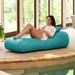 Arlmont & Co. Gemma Arlo Outdoor Bean Bag Sun Lounger w/ Pillow Fade Resistant/Scratch/Tear Resistant/Stain Resistant/Water Resistant | Wayfair