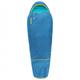 Grüezi Bag - Kids Grow Colorful Water - Kinderschlafsack Gr 155 cm Blau