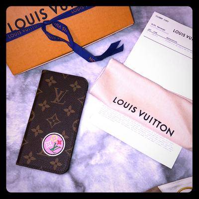 Louis Vuitton Accessories | Bnwt- Iphone X/Xa My Lv Workd Tour Folio | Color: Pink | Size: Iphone X/Xs