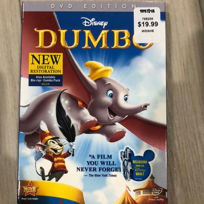 Disney Media | Dumbo Dvd | Color: Black/Brown | Size: Os