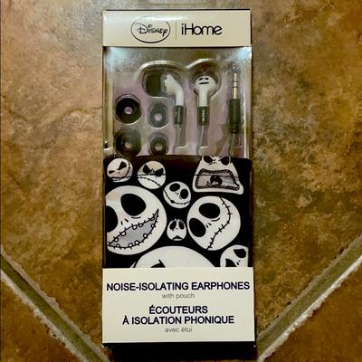 Disney Other | Disney X Ihome Noise-Isolating Earphones | Color: Black/White | Size: Os