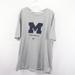 Nike Shirts | Nike Mens 2xl Michigan Football Player T Shirt | Color: Blue/Gray | Size: Xxl