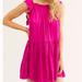 Free People Dresses | Free People Want Your Love Mini Dress S M L Nwt | Color: Pink | Size: Various