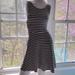 American Eagle Outfitters Dresses | American Eagle Stripped Summer Dress | Color: Gray/White | Size: 2