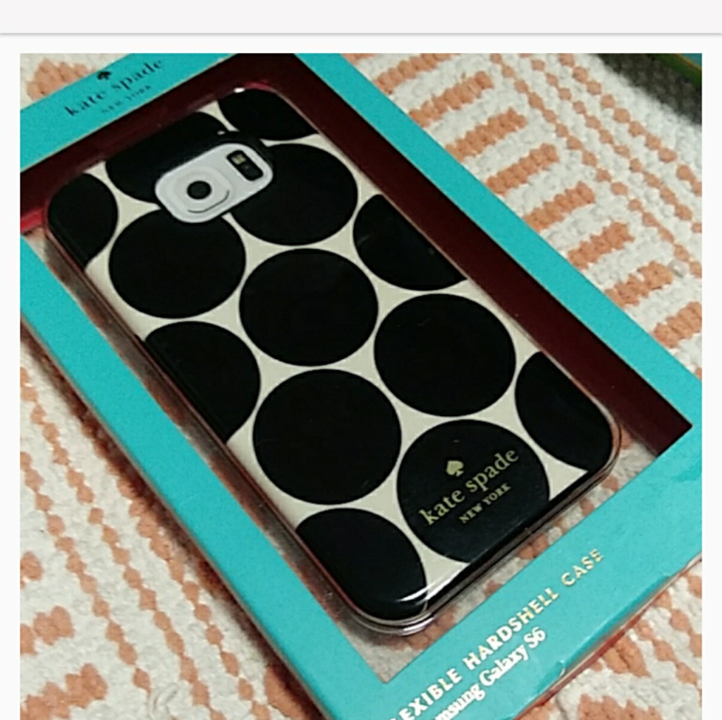 Kate Spade Accessories | Bnib Kate Spade Samsung Galaxy S6 | Color: Black/White | Size: Galaxy S6