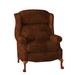 Bradington-Young Maxwell Leather Recliner Genuine Leather in Brown | 43 H x 33 W x 36.25 D in | Wayfair 4115-922100-87-NC-PWB