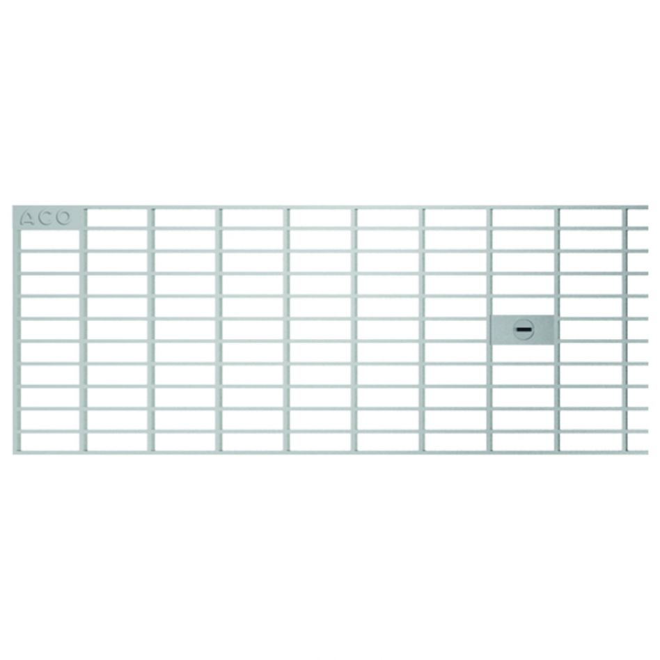ACO Maschenrost 30/10 für Lüftungskasten Edelstahl begehbar, 2000x150 mm Image