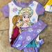 Disney Pajamas | 5t Disney Purple Frozen Princess Pajama Set Nwt | Color: Blue/Purple | Size: 4t/5t