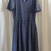 Lularoe Dresses | Lularoe Amelia, Sz M | Color: Blue | Size: M