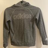 Adidas Shirts & Tops | Adidas Youth Gray Sweatshirt | Color: Gray | Size: Mg