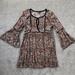 American Eagle Outfitters Dresses | American Eagle Outfitters Boho Paisley Print Dress | Color: Brown/Orange | Size: S