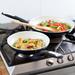 GreenPan Rio Healthy Ceramic Nonstick 8" & 10" Frying Pan Set Non Stick/Aluminum/Ceramic in Black | 17.1 D in | Wayfair CC002636-001