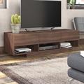 Brayden Studio® Paula TV Stand for TVs up to 70" Wood in Brown | Wayfair 6E5EDB73D44C40D982F62D70C6B5D28F