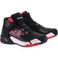 Alpinestars MM93 CR-X Drystar Chaussures de moto, noir-blanc-rouge, taille 39