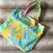 Lilly Pulitzer Bags | Lp Lemon Tote Bag | Color: Pink/Yellow | Size: See Description